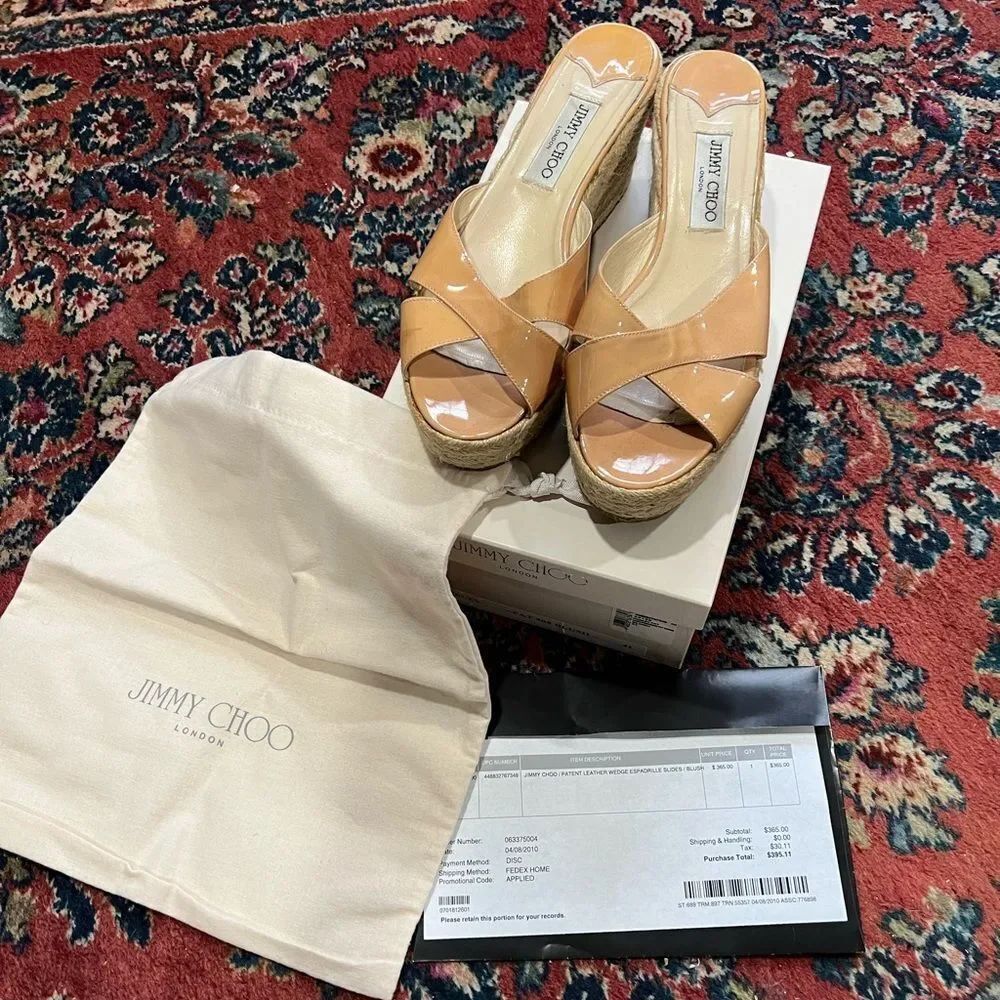 Jimmy Choo Espadrille Heels